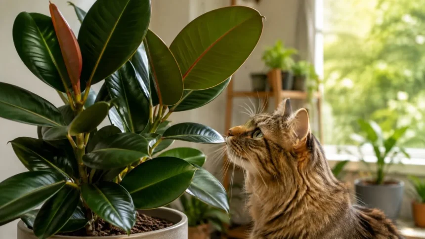 Are Rubber Plants Toxic to Cats