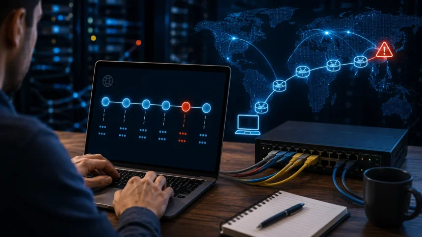 Traceroute Command Find Network Problems Fast