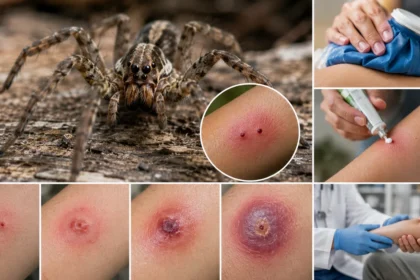 Wolf Spider Bite Symptoms, Pictures and Treatment