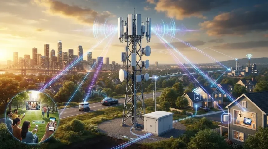 Base Station How It Works in Wireless Networks