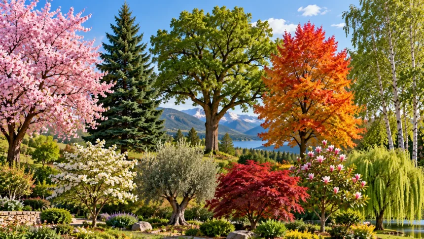 Types of Trees Common Varieties and Features